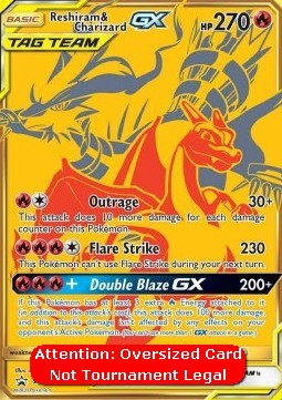 Reshiram & Charizard GX  (SM 247)