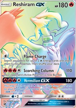 Reshiram GX  (DRM 71)