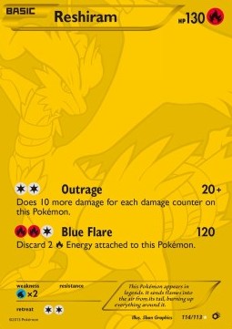 Reshiram  (LTR 114)