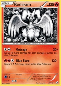 Reshiram  (LTR 28)