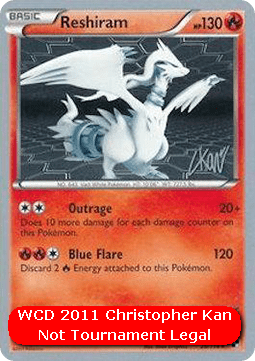 Reshiram  (WCD11 BLW 26)