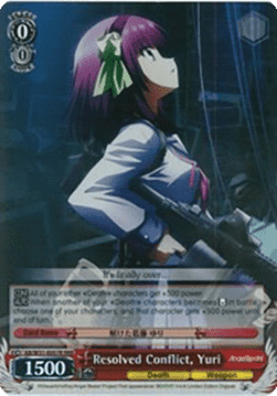 Resolved Conflict, Yuri (V.2 - Triple Rare)