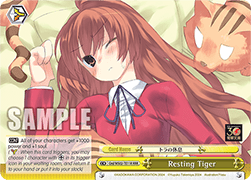 Resting Tiger (V.2 - Triple Rare)