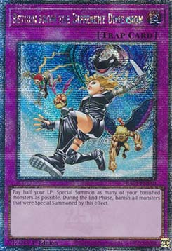 Return from the Different Dimension (V.2 - Quarter Century Secret Rare)
