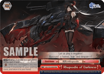 Rhapsodie of Darkness (V.2 - Triple Rare)
