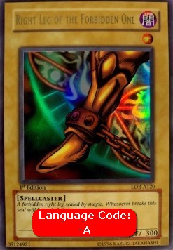 Right Leg of the Forbidden One (V.3 - Ultra Rare)