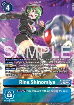 Rina Shinomiya (BT22-085) (V.2)