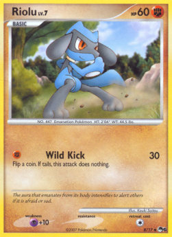 Riolu Lv.7  (POP6 8)
