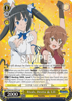 Rivals, Hestia & Lili (V.2 - Super Rare)