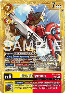 RizeGreymon (BT21-044) (V.2)