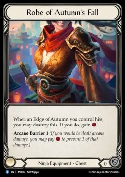 Robe of Autumn's Fall (Rainbow Foil)