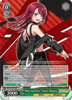 "Rock and Glow" Tomoe Udogawa (V.2 - High Rare)