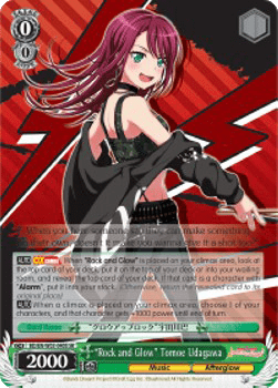 "Rock and Glow" Tomoe Udogawa (V.3 - Super Rare)