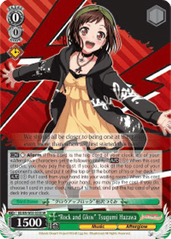 "Rock and Glow" Tsugumi Hazawa (V.3 - Super Rare)