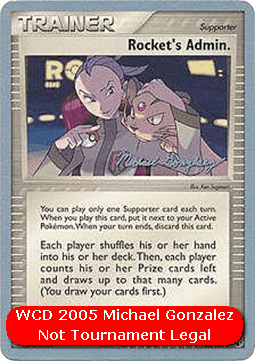 Rocket's Admin. (WCD05 TRR 86)