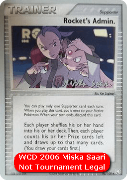 Rocket's Admin. (WCD06 TRR 86)