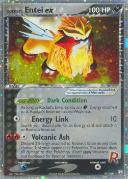 Rocket's Entei ex  (TRR 97)