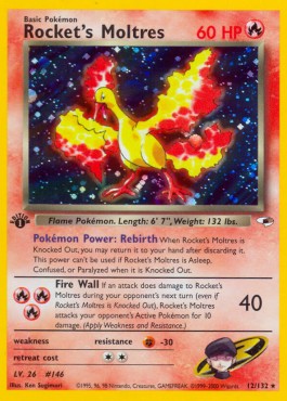Rocket's Moltres  (GH 12)