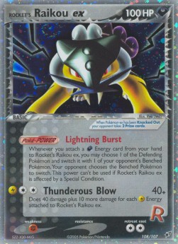 Rocket's Raikou ex  (DX 108)