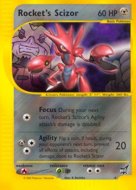 Rocket's Scizor  (BEST 4)