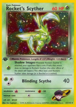 Rocket's Scyther  (GH 13)