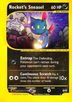 Rocket's Sneasel  (BEST 5)