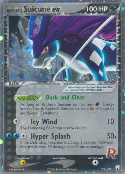 Rocket's Suicune ex  (TRR 105)
