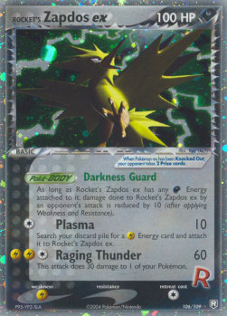 Rocket's Zapdos ex  (TRR 106)
