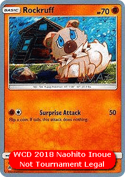 Rockruff  (WCD18 FLI 75)