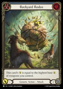 Rockyard Rodeo (Extended Art Cold Foil)