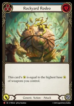 Rockyard Rodeo (Rainbow Foil)