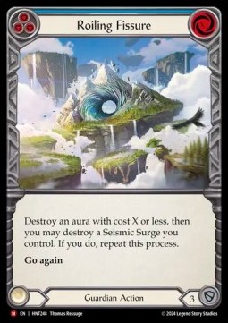 Roiling Fissure (Rainbow Foil)