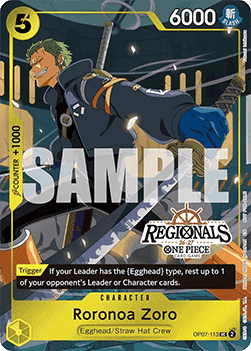 Roronoa Zoro (OP07-113) (V.3)
