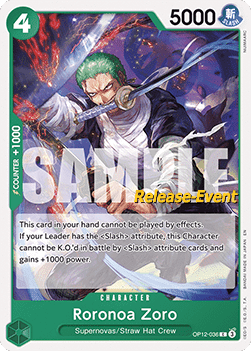 Roronoa Zoro (OP12-036)