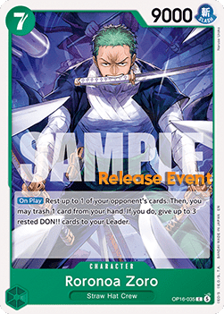 Roronoa Zoro (OP16-035)