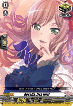 Roselia, Lisa Imai [D-Format] (V.1 - Feature Rare)