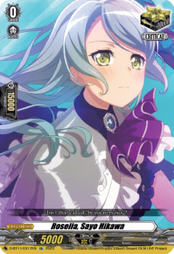 Roselia, Sayo Hikawa [D-Format] (V.1 - Feature Rare)