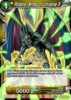Roselle, Wings of Universe 9