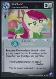 Roseluck *Fainthearted Filly* (V.2 - Foil)