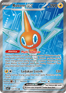 Rotom ex  (MA2 123)