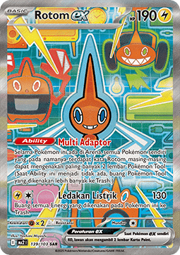 Rotom ex  (MA2 139)