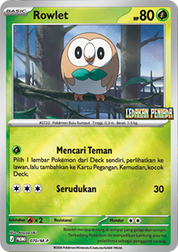 Rowlet  (M-P/ID 070)