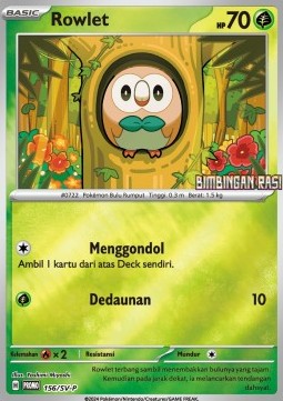 Rowlet  (SV-P/ID 156)