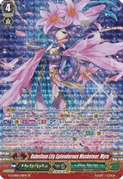 Rubellum Lily Splendorous Musketeer, Myra [G Format] (V.1 - Special Parallel)