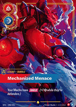 Rumble, Mechanized Menace (V.2 - Showcase)