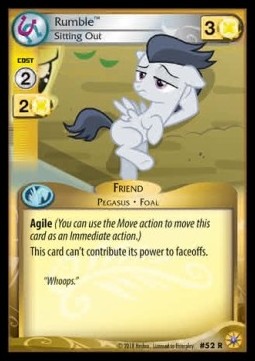 Rumble *Sitting Out*