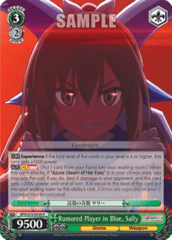 Rumored Player in Blue, Sally (V.1 - Rare)