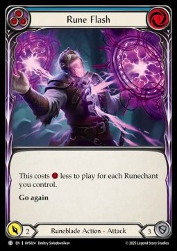 Rune Flash (Blue) (Regular)