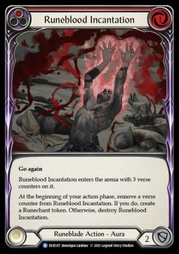 Runeblood Incantation (Red) (Regular)