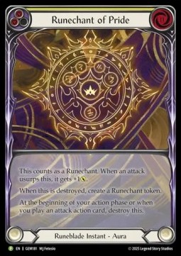 Runechant of Pride (Extended Art Rainbow Foil)
